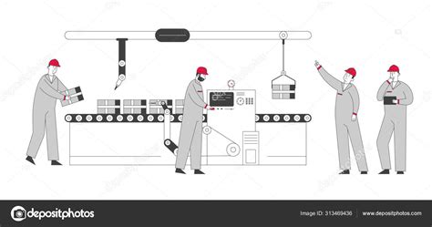 Assembly Line Cartoon 的图像结果
