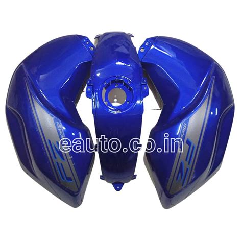 Tank Cover for Yamaha FZ | FZ16 | FZ-S V1 | Dark Blue | Set of 3