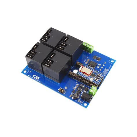 4-Channel High-Power Relay Controller Shield + 4 GPIO with IoT ...