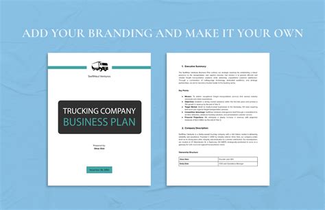 Trucking Company Business Plan 的图像结果