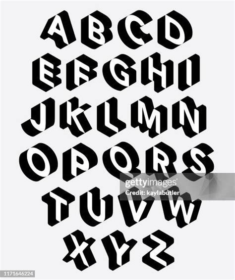 Image result for Script Letters Alphabet 3D