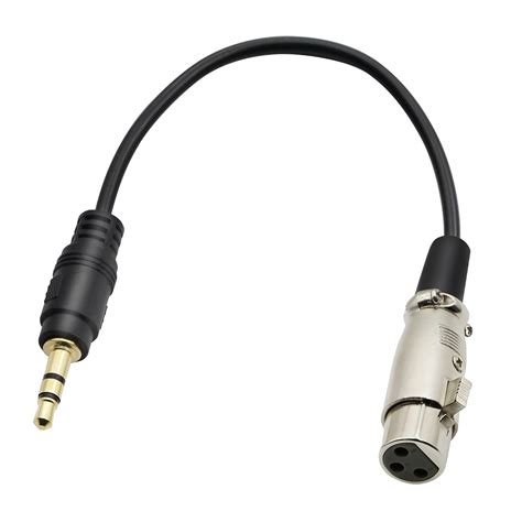 PNGKNYOCN 3.5mm to XLR Cable 1/8 Inch TRS Stereo Plug to XLR Female ...