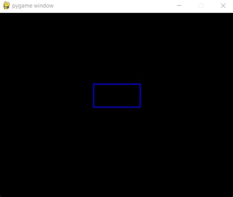 Pygame Draw Rectangle with Border 的图像结果