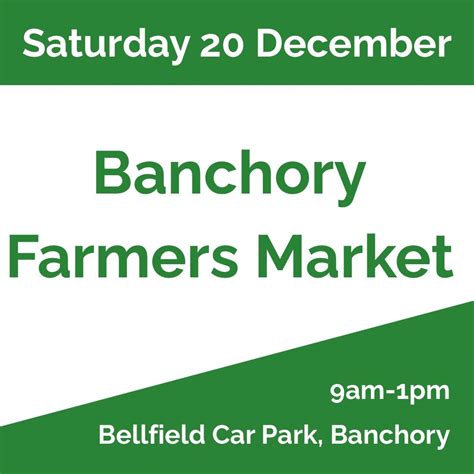 Banchory Farmers Market - December 2025, Bellfield Park, Alford, 20 ...