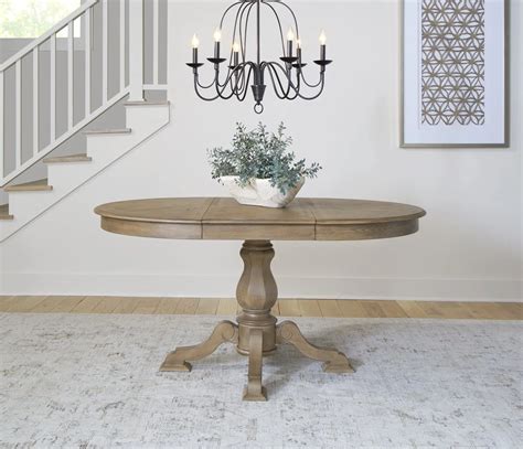 Liberty Furniture Magnolia Manor 244N-DR-PDS Traditional Pedestal Table ...