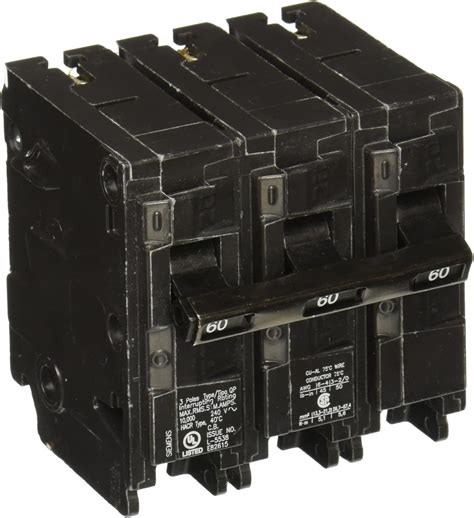 Q360 60-Amp Three Pole Type QP Circuit Breaker - - Amazon.com