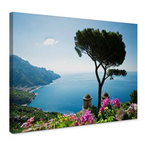 View on the Amalfi Coast Canvas print | wall-art.com
