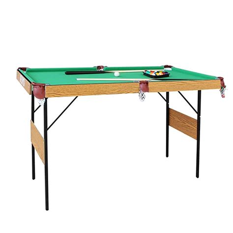 Buy IFOYO 55" Folding Pool Table Set Mini Billiard Pool Table Portable ...