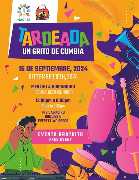 ?︎?︎?︎?︎?︎?︎?︎?︎ Un Grito de Cumbia, Madres de Casino Road, Everett, 15 ...