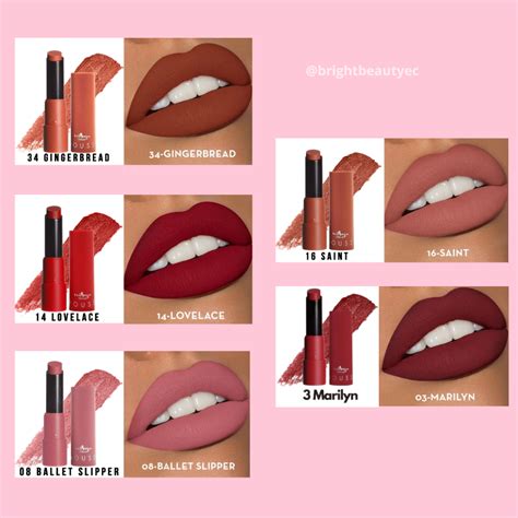 Kit x 5 labiales Italia Deluxe tonos Nude Rose - TIENDA DE MAQUILLAJE ONLINE