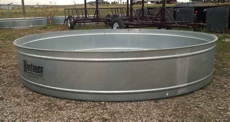 Galvanized Cattle Water Trough Round at Patrick Lewis blog