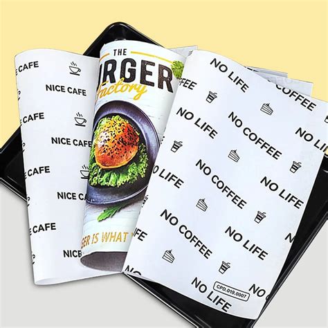 Printed Food Wrapping Paper | Packaging Bee AU