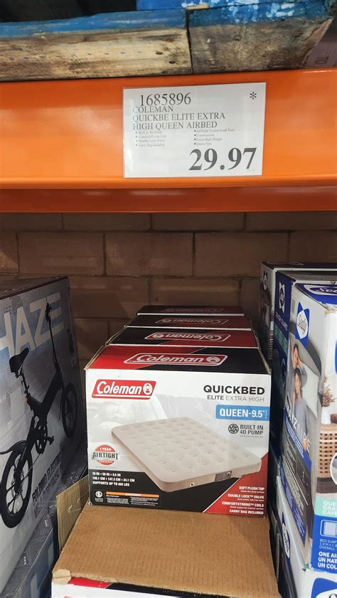 Coleman quickbed air mattress. A steal! : r/Costco