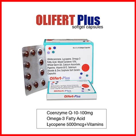 OLIFERT-PLUS Softgel Capsules Captab Biotec