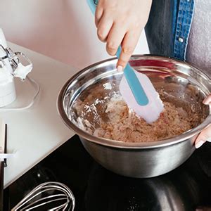 Buy Baskety Silicone Spatulas Heat Resistant Flexible Spatula 450F with ...