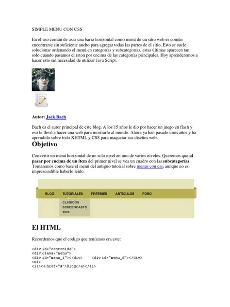 Image result for Menu Fijo Con HTML Y CSS