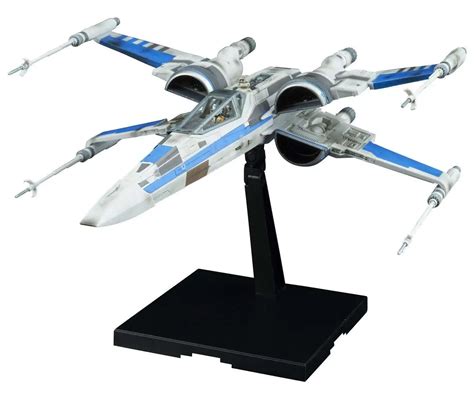 Star Wars The Last Jedi Blue Squadron Resistance X-Wing 1144 Model Kit Bandai Hobby - ToyWiz