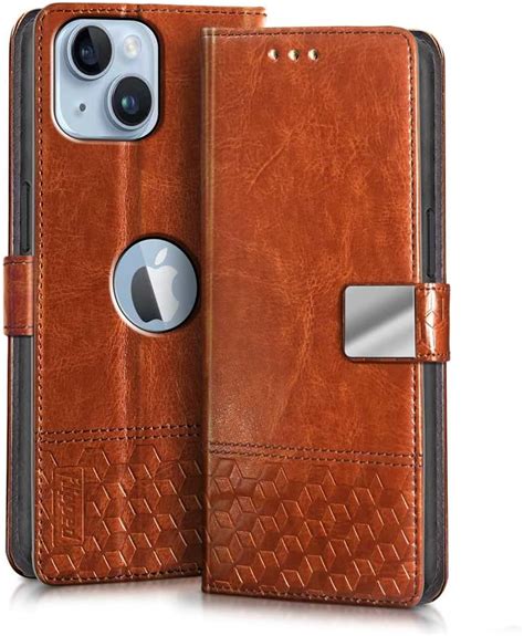 FLIPPED Hand Stitched Honeycomb Dual Design Back Flip Cover Case for ...