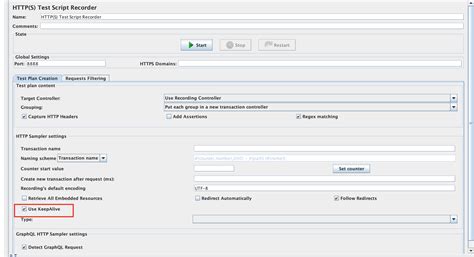 JMeter Test Script Recorder 的图像结果