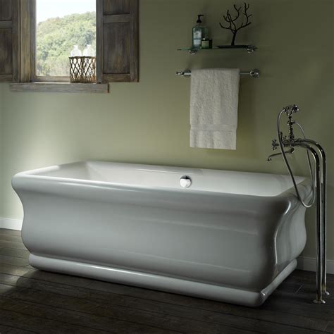 Parisian 2 Freestanding Soaker Tub | Soaker tub free standing, Free ...