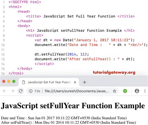 Image result for Year Function JavaScript