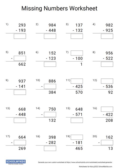 Image result for Math Worksheet Generator