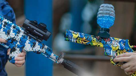 Arma de gel: Diferença entre o Rifle e o Revólver