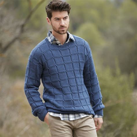 Puntos Para Tejer Jersey De Hombre