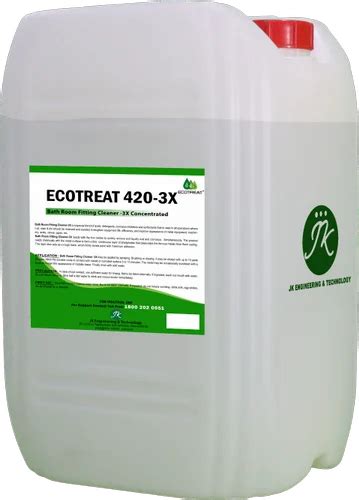 Industrial Chemicals - Ecotreat 442 Bathroom Cleaner Disinfectant ...