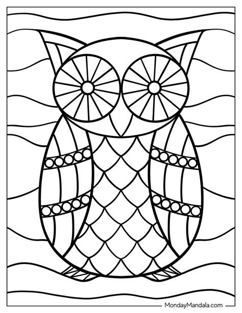22 Mosaic Coloring Pages (Free PDF Printables) | Free mosaic patterns ...
