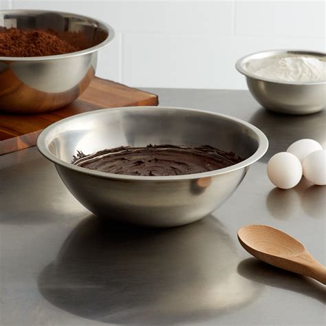 Matt Finish Stainless Steel Mixing Bowl, 2000 ML, Heavy Duty, Premium ...