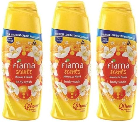 Buy FIAMA Scents Mimosa Neroli Body Wash 100ML (2 x 100 ml) Online at ...