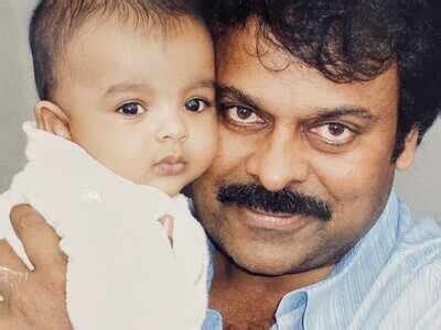 Chiranjeevi posts an adorable throwback pic with Akira Nandan on his ...