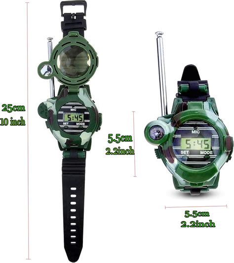 Walkie Talkies Watch,7 in 1 Digital Watch Walkie Talkies, Kids Walkie ...