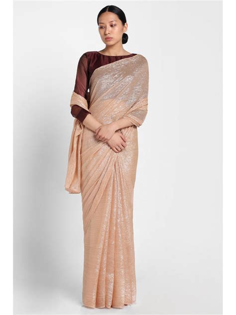 Buy Stylish Nude Sarees Collection At Best Prices Online