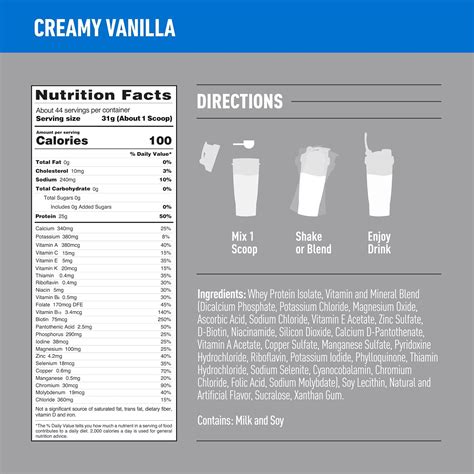 Isopure Protein Powder, Creamy Vanilla Whey Isolate Nepal | Ubuy