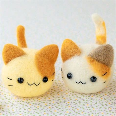 Needle Felting Cat Tutorial 的图像结果