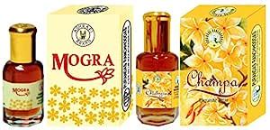 Purandas Ranchhoddas PRS Mogra and Champa Attar (12 ml Each) : Amazon ...
