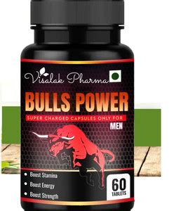 visalak pharma Bull Power Capsule helps to improve stamina Price in ...