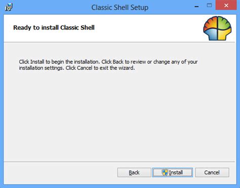 Image result for Classic Shell Install Windows 7