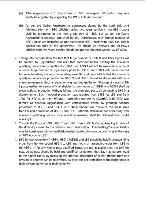 NAPE Group 'C' letter to Secretary , DoP on Cadre Restructuring Orders