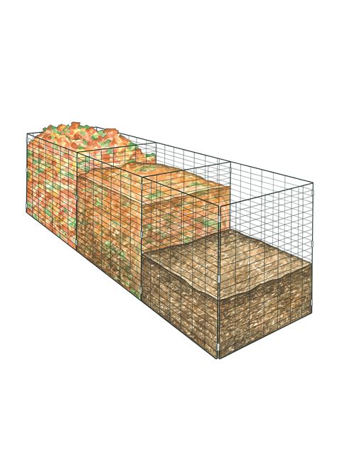 Buy Gardeners Supply Company 3 Wire Compost Bin Com | Heavy Duty Metal ...