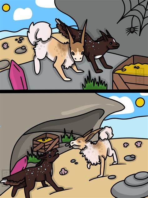 Treasure at the beach by Little-Miss-Eevee on DeviantArt