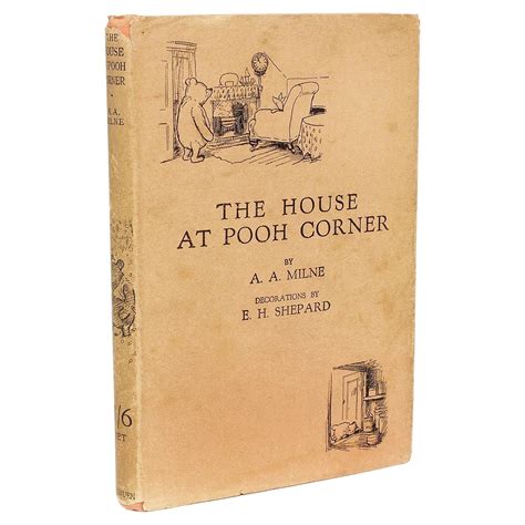 A. A. MILNE. The House At Pooh Corner. 1928 - FIRST EDITION WITH THE ...