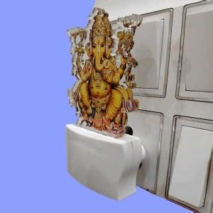 KRITAM The Lord Ganesh 3D Illusion Lamp Design Suitable for Room ...