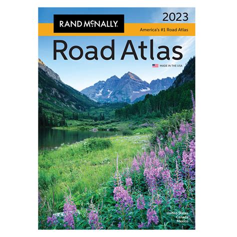 Laminated Road Map By Rand Mcnally