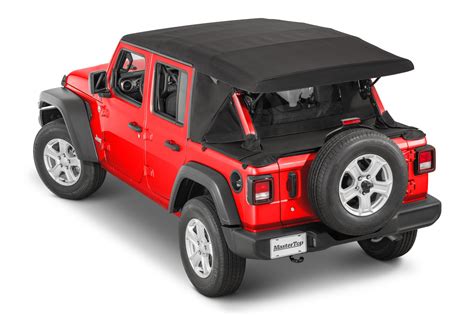 MasterTop Ultimate Summer Soft Top Combo for 18-23 Jeep Wrangler JL Unlimited | Quadratec