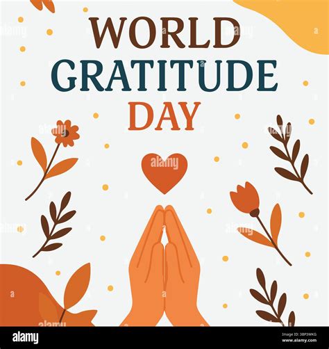 Mindful thankfulness Stock Vector Images - Alamy