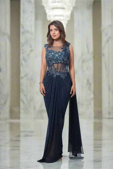 Saree / Saree Gown – Saaj By Ankita