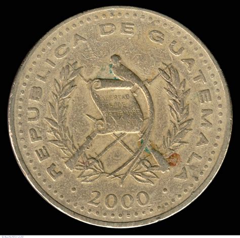 1 Quetzal 2000, Republic (1991-2000) - Guatemala - Coin - 10335